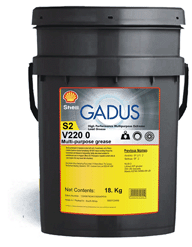 Смазка Shell Gadus S2 V220 0 предназначена для подшипников скольжения и качения, работающих в тяжелых условиях.