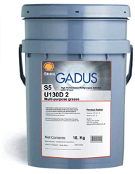 Shell Gadus S5 U130D 2 - это высокоэффективная термостойкая пластичная смазка с твёрдыми добавками.