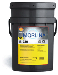 Парафиновое масло глубокой очистки Shell Morlina S1 B 220 используется для промышленных подшипников