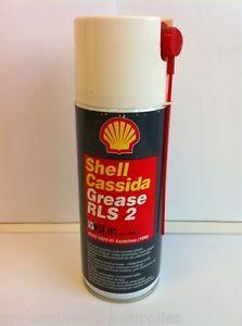 Смазка Shell Cassida Grease RLS 2 может поставляться в аэрозольной упаковке.