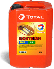 Жидкость Total BIOHYDRAN TMP 46 рекомендуется к применению в тех случаях, когда возможна утечка в окружающую среду.