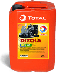 Total DISOLA SGS 40 - это масло для стационарных двигателей резервных генераторов.