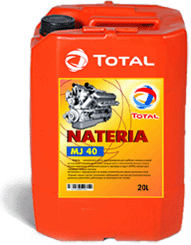 Total NATERIA MJ 40 - это средне зольное (< 1 %) минеральное масло с моющими присадками для газовых двигателей.