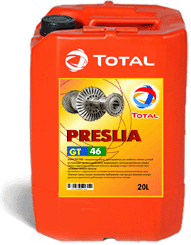 Масло Total PRESLIA GT 46 применяется для механизмов турбин, работающих в условиях высоких температур.