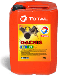 Total DACNIS LD 32 - это минеральное гидрокрекинговое масло для винтовых воздушных компрессоров.