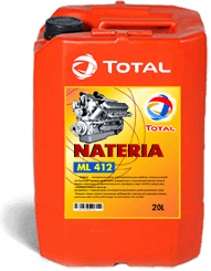 Total NATERIA ML 412 - это минеральное масло (сульфатная зольность > 1%) для газовых двигателей с зажиганием от искры.