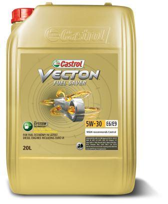Castrol Vecton Fuel Saver 5W-30 E6/Е9 - полностью синтетическое моторное масло со сниженной зольностью