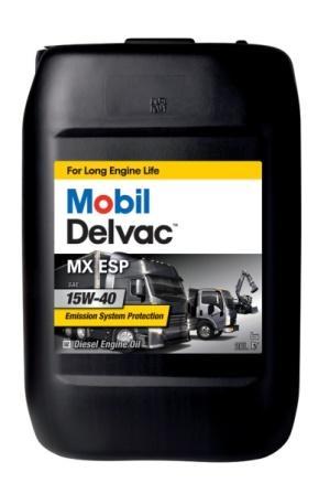 Mobil Delvac MX ESP 15W-40 является дизельным моторным маслом с наивысшими эксплуатационными свойствами