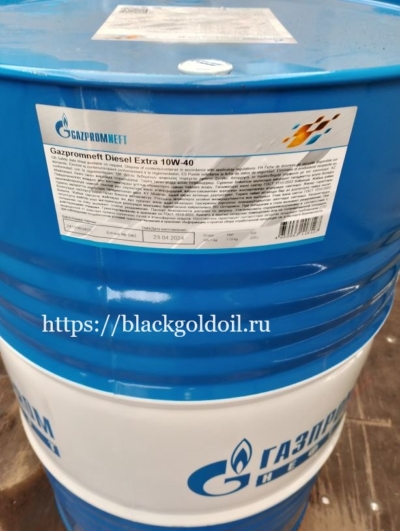 Gazpromneft Diesel Extra 10W-40 – полусинтетическое масло для дизельных двигателей экологического класса Евро-2 !