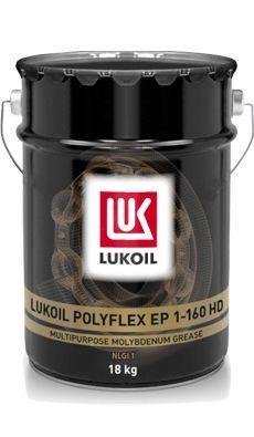 Лукойл Полифлекс ЕР 1-160 HD - это многоцелевая литиевая консистентная смазка с твердыми смазочными веществами