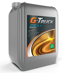 G-Truck GL-4/GL-5 80W-90 – это всесезонное универсальное трансмиссионное масло для коммерческой шоссейной и внедорожной техники