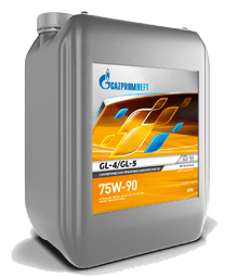 Gazpromneft GL-4/GL-5 75W-90 – это синтетическое всесезонное трансмиссионное масло универсального применения