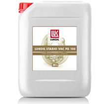 ЛУКОЙЛ СТАБИО VAC FG 100 – синтетическое вакуумное масло для пищевой промышленности.