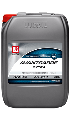 Lukoil Avantgarde Extra 10W-40 (Лукойл Авангард Экстра 10W-40) – это полусинтетическое моторное масло для дизельных двигателей техники.