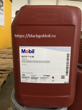 Mobil Nuto H 68 – противоизносное гидравлическое масло.