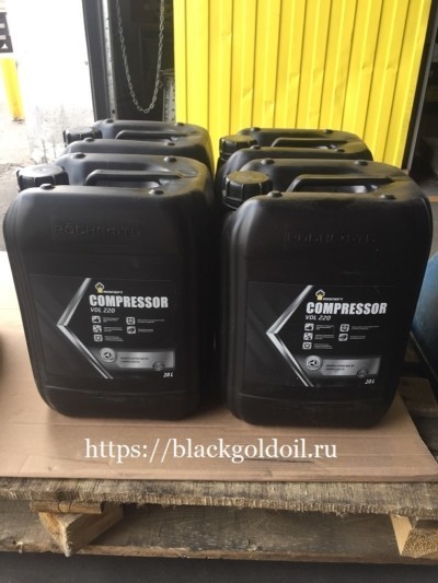 Rosneft Compressor VDL 220, 20 L – это минеральное масло для поршневых компрессоров