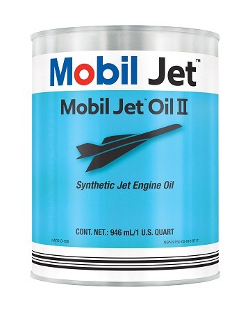 Mobil Jet Oil II – это высокоэффективное масло для газовых турбин авиационного типа