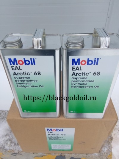 Синтетическое масло Mobil EAL Arctic 68 рекомендовано для холодильных систем