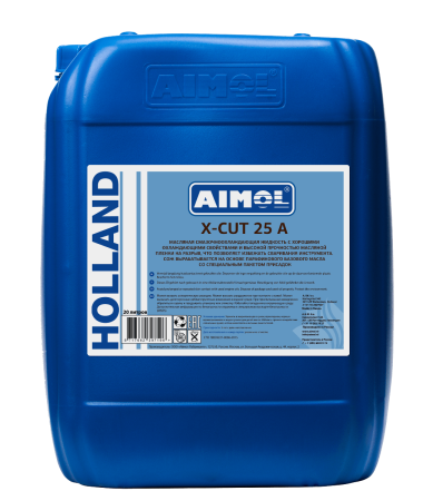 AIMOL X-Cut 25 A 25 кг – это масляная СОЖ для металлообработки