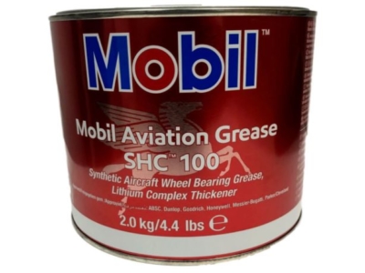 Mobil Aviation Grease SHC 100 – лучший продукт для подшипников ступиц самолетов.