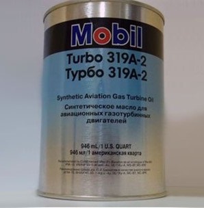 Mobil Turbo 319A-2 – это синтетическое масло для авиационных газовых турбин.