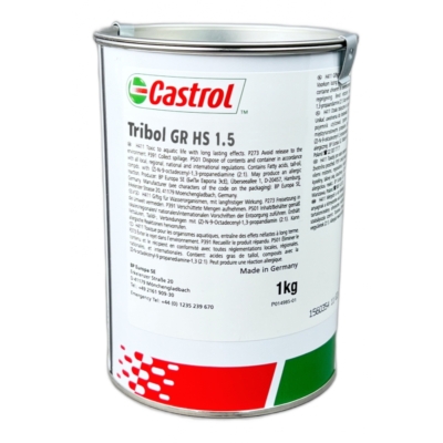 Castrol Tribol GR HS 1.5 – смазка для высокоскоростных подшипников шпинделя.