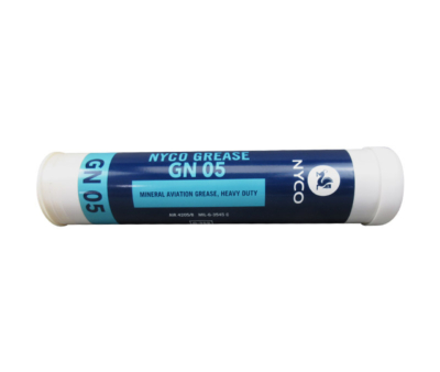 Nyco Grease GN 05 – это авиационная пластичная смазка с дисульфидом молибдена для узлов, работающих в условиях экстремальных нагрузок.